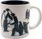 Unemployed Philosophers Guild Magische Mok - Penguin Party