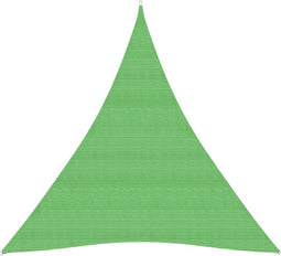 vidaXL - Zonnezeil - 160 - g/m² - 5x7x7 - m - HDPE - lichtgroen