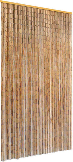 vidaXL - Vliegengordijn - 100x220 - cm - bamboe