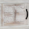 vidaXL - Tv-meubel - 120x30x40 - cm - massief - mangohout - wit