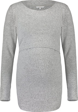 Noppies Lane - Longsleeve zwangerschap - Voedingsfunctie - Maat XL