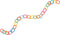 Playgro Loopy loops - Kinderwagen accessoires - 24 gekleurde ringen - Bijtringen - Baby speelgoed (24 stuks)