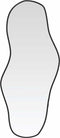 vidaXL - Wandspiegel - 60x25 - cm - zwart