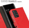 Selencia Galaxy A52(s) - Echt Lederen Bookcase - 3 Pashouders - Rood