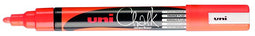 Uni-ball - Krijtstift chalk rond fluo oranje | 6 stuks