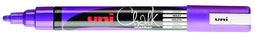 Uni-ball - Krijtstift chalk rond paars | 6 stuks
