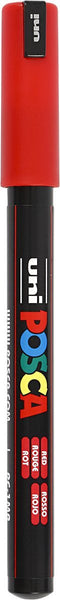 uni-ball Paint Marker op waterbasis Posca PC-1MR rood