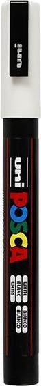 uni-ball Paint Marker op waterbasis Posca PC-3M wit