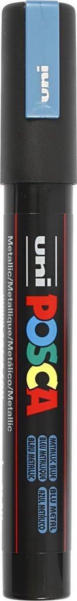 uni-ball Paint Marker op waterbasis Posca PC-5M blauw metaal