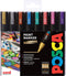 uni-ball Paint Marker op waterbasis Posca PC-5M blauw metaal