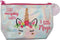 Unicorn Kinder Toilettasje etui make up tasje holografisch met unicorn print - 13 x 19.5 cm