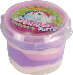 Unicorn Stuiterklei Meisjes 110 Gram Paars/roze