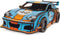 UNIDRAGON Houten 3D DIY Puzzel Voor Volwassenen Model Woosaic - Comet GTS Blauw/Oranje - 219 stukjes - 26,8x13,3x7,8 cm