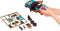 UNIDRAGON Houten 3D DIY Puzzel Voor Volwassenen Model Woosaic - Comet GTS Blauw/Oranje - 219 stukjes - 26,8x13,3x7,8 cm