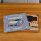 UNIDRAGON Houten 3D DIY Puzzel Voor Volwassenen Model Woosaic - Comet GTS Blauw/Oranje - 219 stukjes - 26,8x13,3x7,8 cm