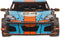 UNIDRAGON Houten 3D DIY Puzzel Voor Volwassenen Model Woosaic - Comet GTS Blauw/Oranje - 219 stukjes - 26,8x13,3x7,8 cm