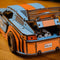 UNIDRAGON Houten 3D DIY Puzzel Voor Volwassenen Model Woosaic - Comet GTS Blauw/Oranje - 219 stukjes - 26,8x13,3x7,8 cm