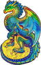 UNIDRAGON Houten Puzzel Voor Volwassenen Dier - Beschermende Draak - 700 stukjes - Royal Size 37x61 cm