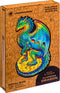 UNIDRAGON Houten Puzzel Voor Volwassenen Dier - Beschermende Draak - 700 stukjes - Royal Size 37x61 cm