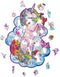 UNIDRAGON Houten Puzzel Voor Volwassenen Dier - Inspirerende Eenhoorn - 103 stukjes - Small 18x24 cm