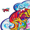 UNIDRAGON Houten Puzzel Voor Volwassenen Dier - Inspirerende Eenhoorn - 313 stukjes - King Size 31x41 cm