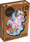 UNIDRAGON Houten Puzzel Voor Volwassenen Dier - Inspirerende Eenhoorn - 195 stukjes - Medium 26x32 cm