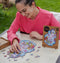 UNIDRAGON Houten Puzzel Voor Volwassenen Dier - Inspirerende Eenhoorn - 700 stukjes - Royal Size 42x58 cm