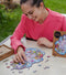 UNIDRAGON Houten Puzzel Voor Volwassenen Dier - Inspirerende Eenhoorn - 700 stukjes - Royal Size 42x58 cm