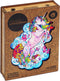 UNIDRAGON Houten Puzzel Voor Volwassenen Dier - Inspirerende Eenhoorn - 313 stukjes - King Size 31x41 cm