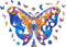 UNIDRAGON Houten Puzzel Voor Volwassenen Dier - Intersterrenstelsel Vlinder - 108 stukjes - Small 23x17 cm