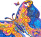 UNIDRAGON Houten Puzzel Voor Volwassenen Dier - Intersterrenstelsel Vlinder - 108 stukjes - Small 23x17 cm