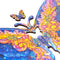 UNIDRAGON Houten Puzzel Voor Volwassenen Dier - Intersterrenstelsel Vlinder - 108 stukjes - Small 23x17 cm