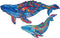 UNIDRAGON Houten Puzzel Voor Volwassenen Dier - Melkachtige Walvissen - 700 stukjes - Royal Size 52x82 cm