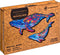 UNIDRAGON Houten Puzzel Voor Volwassenen Dier - Melkachtige Walvissen - 700 stukjes - Royal Size 52x82 cm