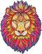 UNIDRAGON Houten Puzzel Voor Volwassenen Dier - Mysterieuze Leeuw - 700 stukjes - Royal Size 42x54 cm