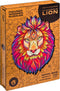 UNIDRAGON Houten Puzzel Voor Volwassenen Dier - Mysterieuze Leeuw - 700 stukjes - Royal Size 42x54 cm