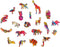 UNIDRAGON Houten Puzzel Voor Volwassenen Dier - Mysterieuze Leeuw - 192 stukjes - Medium 24x31 cm