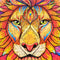 UNIDRAGON Houten Puzzel Voor Volwassenen Dier - Mysterieuze Leeuw - 192 stukjes - Medium 24x31 cm