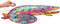 UNIDRAGON Houten Puzzel Voor Volwassenen Dier - Regenboogkleurige Kameleon - 700 stukjes - Royal Size 46x68 cm