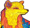 UNIDRAGON Houten Puzzel Voor Volwassenen Dier - Verleidelijke Vos - 333 stukjes - King Size 31x40 cm
