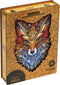 UNIDRAGON Houten Puzzel Voor Volwassenen Dier - Vurige Vos - 308 stukjes - King Size 27x40 cm