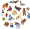 UNIDRAGON Houten Puzzel Voor Volwassenen Dier - Vurige Vos - 308 stukjes - King Size 27x40 cm