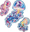 UNIDRAGON Houten Puzzel Voor Volwassenen Dier - Zwervende Kwallen - 330 stukjes - King Size 38x38 cm