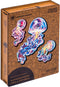 UNIDRAGON Houten Puzzel Voor Volwassenen Dier - Zwervende Kwallen - 330 stukjes - King Size 38x38 cm