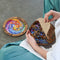 UNIDRAGON Houten Puzzel Voor Volwassenen Mandala - Spiraal Incarnatie - 350 stukjes - King Size 33x33 cm