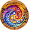 UNIDRAGON Houten Puzzel Voor Volwassenen Mandala - Spiraal Incarnatie - 350 stukjes - King Size 33x33 cm