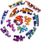 UNIDRAGON Houten Puzzel Voor Volwassenen Mandala - Spiraal Incarnatie - 200 stukjes - Medium 25x25 cm