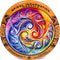 UNIDRAGON Houten Puzzel Voor Volwassenen Mandala - Spiraal Incarnatie - 700 stukjes - Royal Size 45x45 cm