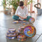UNIDRAGON Houten Puzzel Voor Volwassenen Mandala - Spiraal Incarnatie - 700 stukjes - Royal Size 45x45 cm