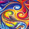 UNIDRAGON Houten Puzzel Voor Volwassenen Mandala - Spiraal Incarnatie - 700 stukjes - Royal Size 45x45 cm